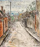 Danila Vassilieff, Study in Fitzroy (1938)