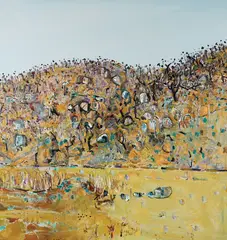 Fred Williams, You Yangs Landscape (1978), 1978, oil on canvas