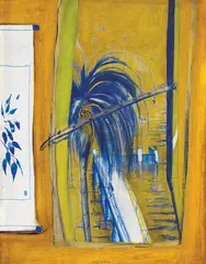 Brett Whiteley, The Pier at Lavender Bay 1979-1980, 1979-1980, oil on board
