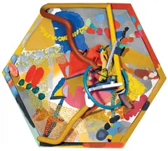 Bluebeard's Castle 1993 by Colin Lanceley, 1993, mixed media assemblage on canvas, sold Aug 2014
