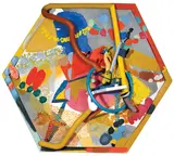 Colin Lanceley, Bluebeard's Castle 1993, 1993, mixed media assemblage on canvas