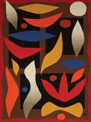Autumn (1984) by John Coburn, 1984, wool and cotton, sold Aug 2014