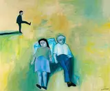 Robert Dickerson, The Tourists (2007), 2007, synthetic polymer paint on canvas