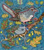 Del Kathryn Barton, From Her Nest in the Holm-Oak Tree the Nightingale Heard Him 2011, 2011, acrylic, gouache, watercolour and ink on polyester canvas