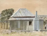 Helen Ogilvie, Weatherboard Cottage Near Sandy Flat, N.S.W. 1970