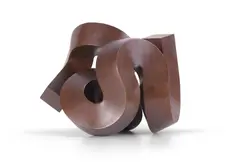 Scronch 1994 by Clement Meadmore, 1994, bronze, sold Aug 2014