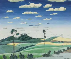 Kenneth Robertson Macqueen, (Landscape), watercolour and pencil on paper