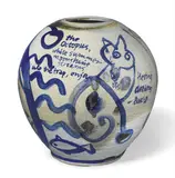 John Olsen, Vase, ceramic