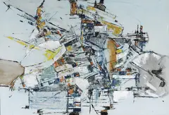 William Rose, (Untitled), oil on composition board