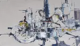 William Rose, Eclogue 1961, 1961, oil on composition board