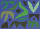 John Coburn, (Untitled), gouache on paper on board