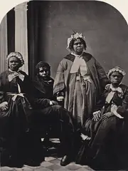 Henry Frith, The Last of the Tasmanian Natives (circa 1864), 1864, photograph, albumen print