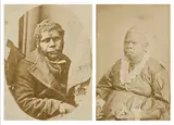 H.h. Baily, (Two Portrait Photographs), (after Henry Frith) William Lanney circa (1870-1875) photograph, carte-de-visite 9.2 x 5.6 cm Truganini (circa 1870-1875) photograph, carte-de-visite 9.2 x 5.6 cm (2)