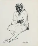 Russell Drysdale, Old Lady