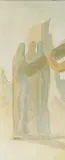 Justin O'Brien, Study for Jesus Speaks to the Daughters of Jerusalem (circa 1959-1961)