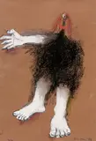 Albert Tucker, (Image of Modern Evil) 1994, 1994, pastel and pencil on paper