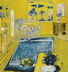 Brett Whiteley, The Cat (1980), 1980, lithograph on paper