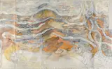 John Wolseley, A Natural History of Sand Dunes, Arrerente Desert 1992-1993, 1992-1993, watercolour, colour pencil, gouache, graphite and ink on paper