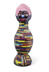Peter Cooley, Little Rock (After Rock Hudson) (circa 1992), 1992, glazed ceramic