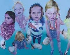 Nicky Hoberman, Honeybun 1997, 1997, oil on canvas