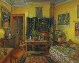 Margaret Olley, Yellow Room, Evening (1995)