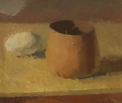 Godfrey Miller, Still Life (circa 1929-1934), 1929-1934, oil on canvas on board