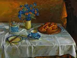 Margaret Olley, Morning Brioche 1982