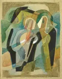 Frank Hinder, (Study for Flight Into Egypt) (1951)