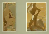 Frank Hinder, Art School Study 1 1930 Art School Study 2 1930