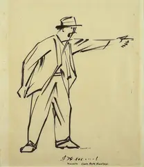 Frank Hinder, $78,000....! 1966, 1966, ink on paper