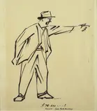 Frank Hinder, $78,000....! 1966, 1966, ink on paper