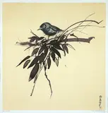 Silver Eye 1988 by Brett Whiteley, 1988, screenprint, sold Apr 2014