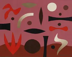 (Untitled) by John Coburn, oil on canvas on board, sold Apr 2014