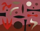 (Untitled) by John Coburn, oil on canvas on board, sold Apr 2014