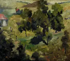 Ivor Francis, The Shadow 1950, 1950, oil on canvas