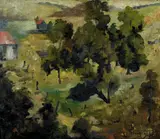 Ivor Francis, The Shadow 1950, 1950, oil on canvas