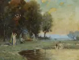 Charles Wheeler, (The Bathers)