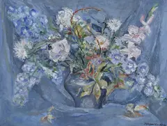 Sheila McCubbin, Flower Study, oil on canvas