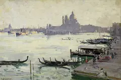 Arthur Streeton, EVENING, VENICE (1908), 1908, oil on canvas