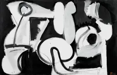 Dick Watkins, SOMEWHERE 1998, 1998, synthetic polymer paint on canvas