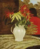(ISLAND STILL LIFE) by Ray Crooke, oil on canvas on composition board, sold Oct 2013