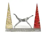 Peter D. Cole, BETWEEN 1983, 1983, enamel on steel