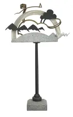 Anthony Pryor, ONCE UPON A TIME, granite, steel and paint