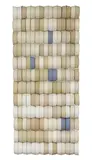 Donna Marcus, TURN 2001, 2001, plastic microwave containers, steel