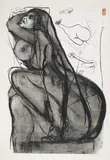 TOWARDS SCULPTURE 4 (1977) by Brett Whiteley, 1977, lithograph, offered Oct 2013