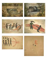 Joseph Bradshaw, (AN IMPORTANT COLLECTION OF 19TH CENTURY ARCHAEOLOGICAL WATERCOLOURS) (CIRCA 1891), 1891, watercolours (7)