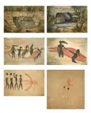 Joseph Bradshaw, (AN IMPORTANT COLLECTION OF 19TH CENTURY ARCHAEOLOGICAL WATERCOLOURS) (CIRCA 1891), 1891, watercolours (7)