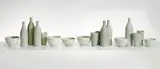 Gwyn Hanssen-Pigott, HARBOUR (2002), 2002, translucent porcelain, 17 pieces