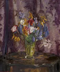 Hans Heysen, SPRING FLOWERS 1925, 1925, oil on canvas