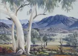 Albert Namatjira, GHOST GUM, HERMANNSBURG (1950)